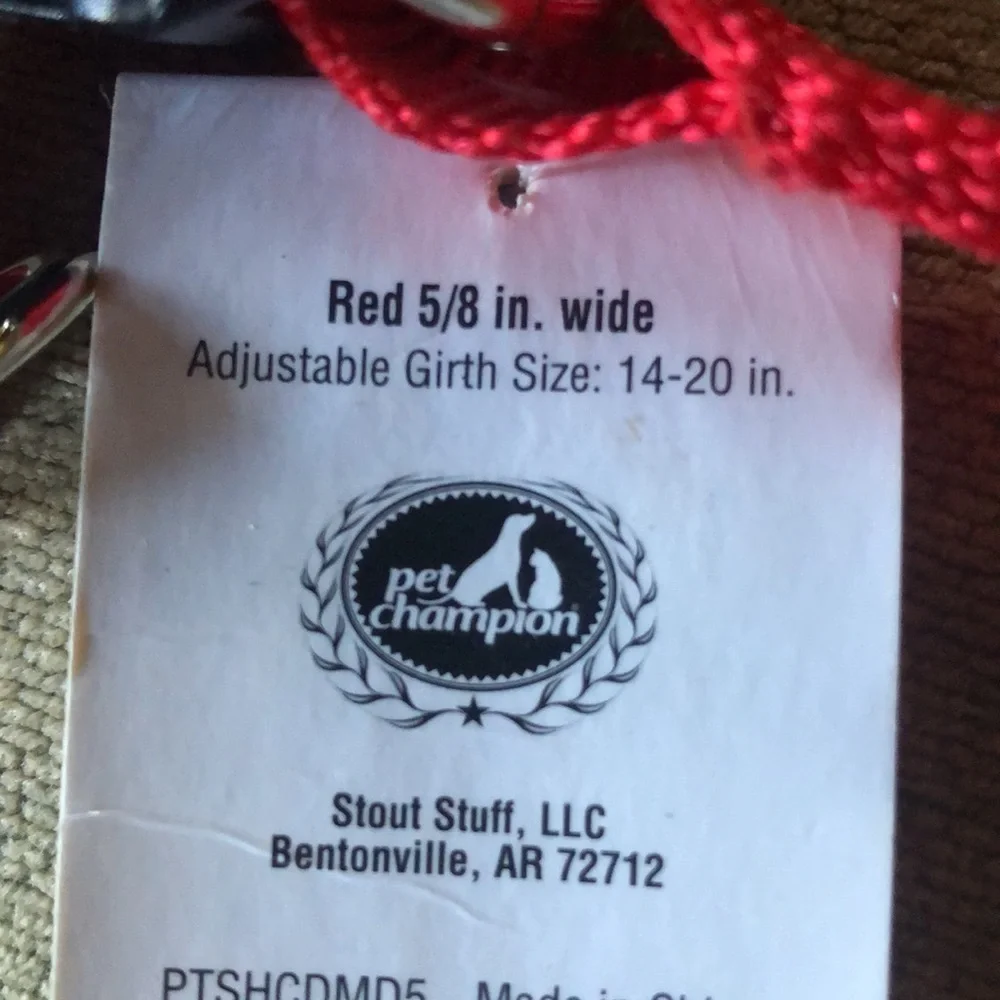 NWT Pet Champion step in harness M